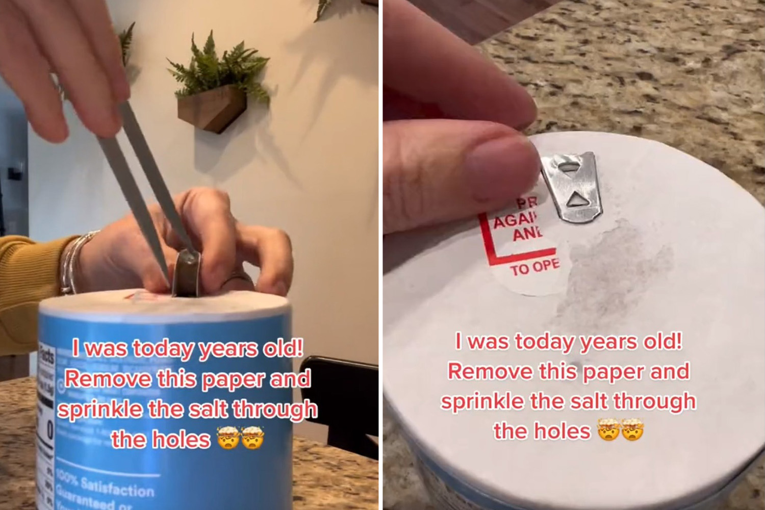 People are just discovering how to pour salt easily - but some see an issue