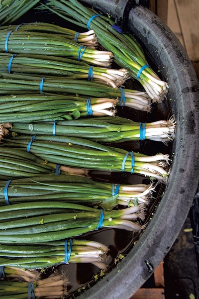 Fresh produce from Wood's Market Garden - CALEB KENNA