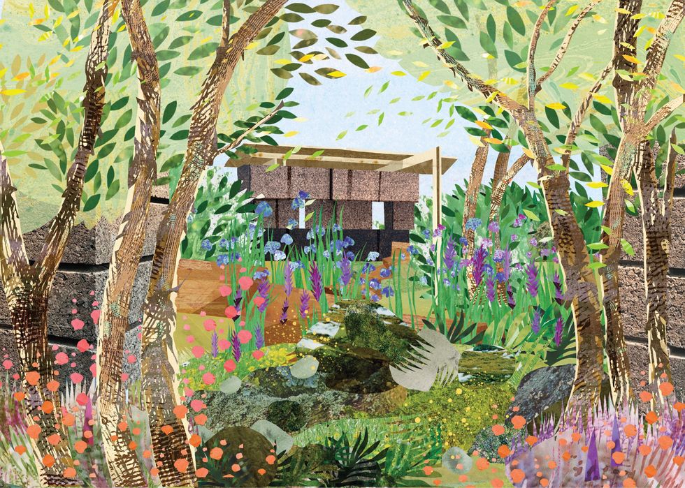 national autistic society garden, chelsea flower show 2024