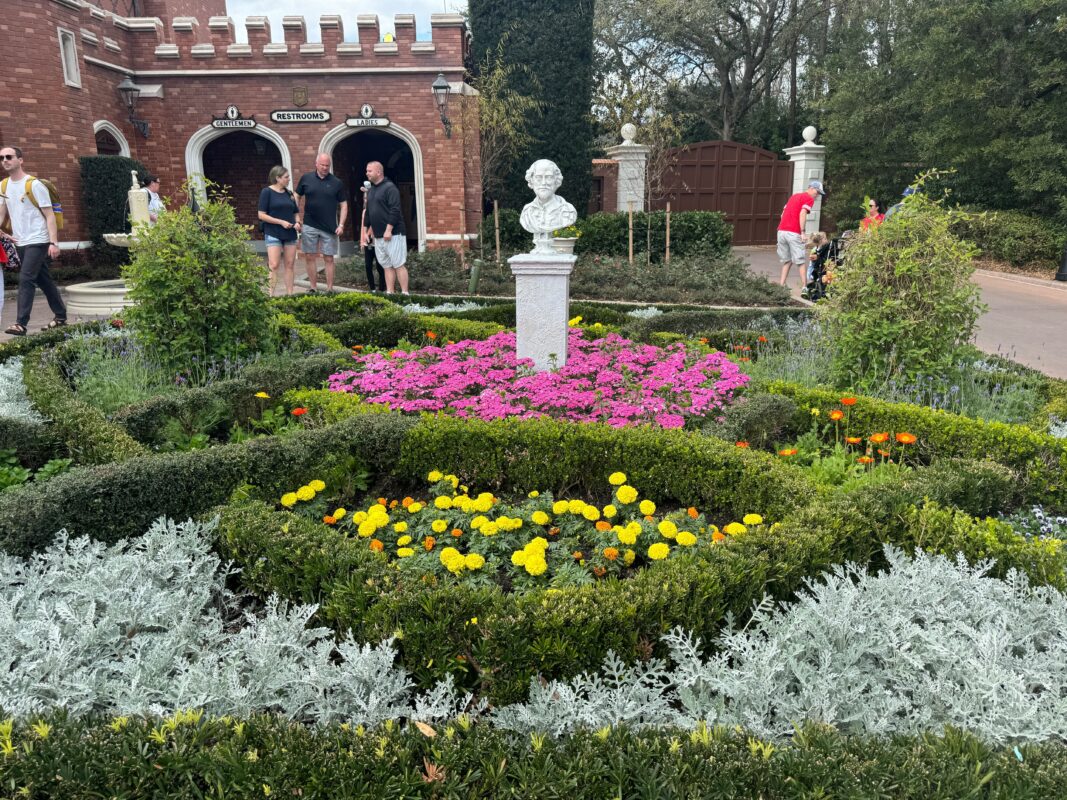 English Tea Garden & Shakespeare Garden Return for 2024 EPCOT International Flower & Garden Festival 5 wdw epcot 2024 epcot internation flower garden festival english tea garden shakespeareIMG 7973