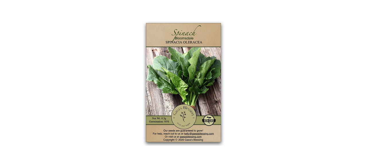 Gaea’s Blessing Spinach Seeds