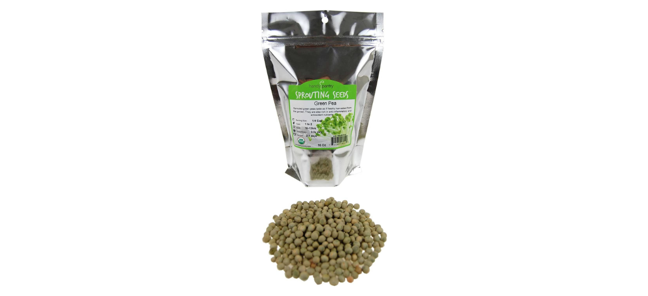 Handy Pantry Organic Sprouting Seed Green Peas