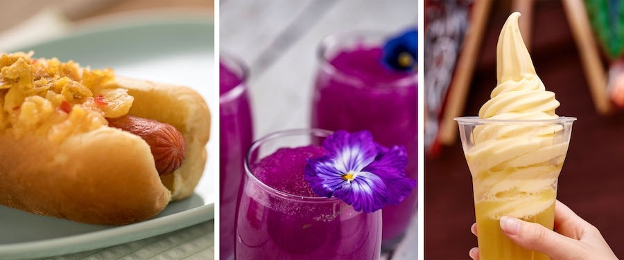 A three-photo collage featuring items from Pineapple Promenade.