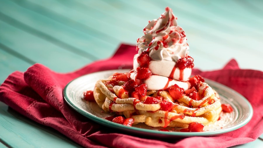 A photo of the Funnel Cake.