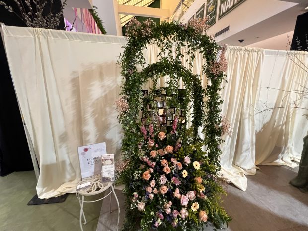 Mirror with archways from Floral Devine of Glens Falls. (Erica Bouska - MediaNews Group)