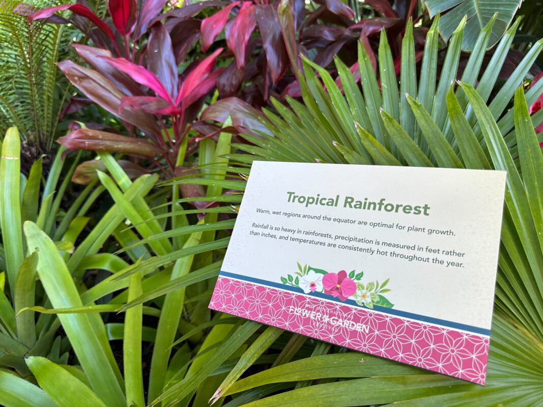 Another display sign for the garden.