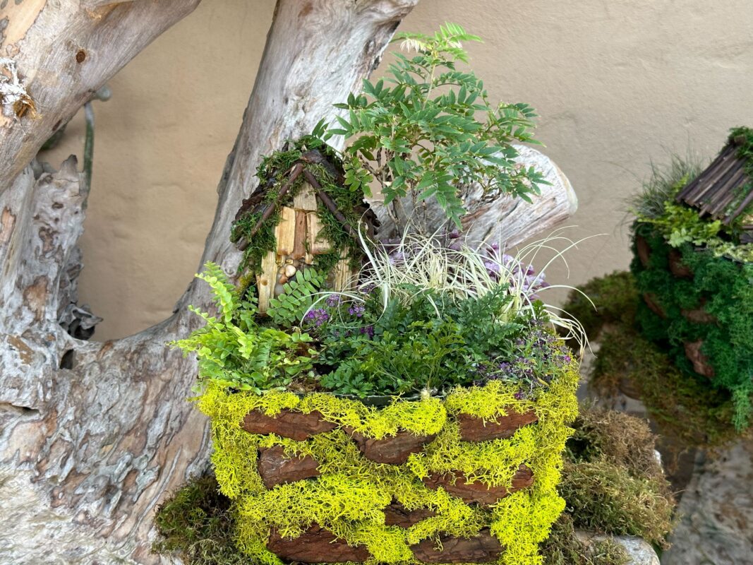 Another cottage in the Miniature Garden.