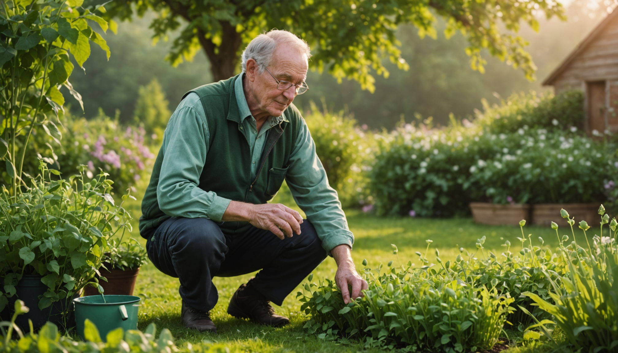 Sustainable eating through garden cultivation