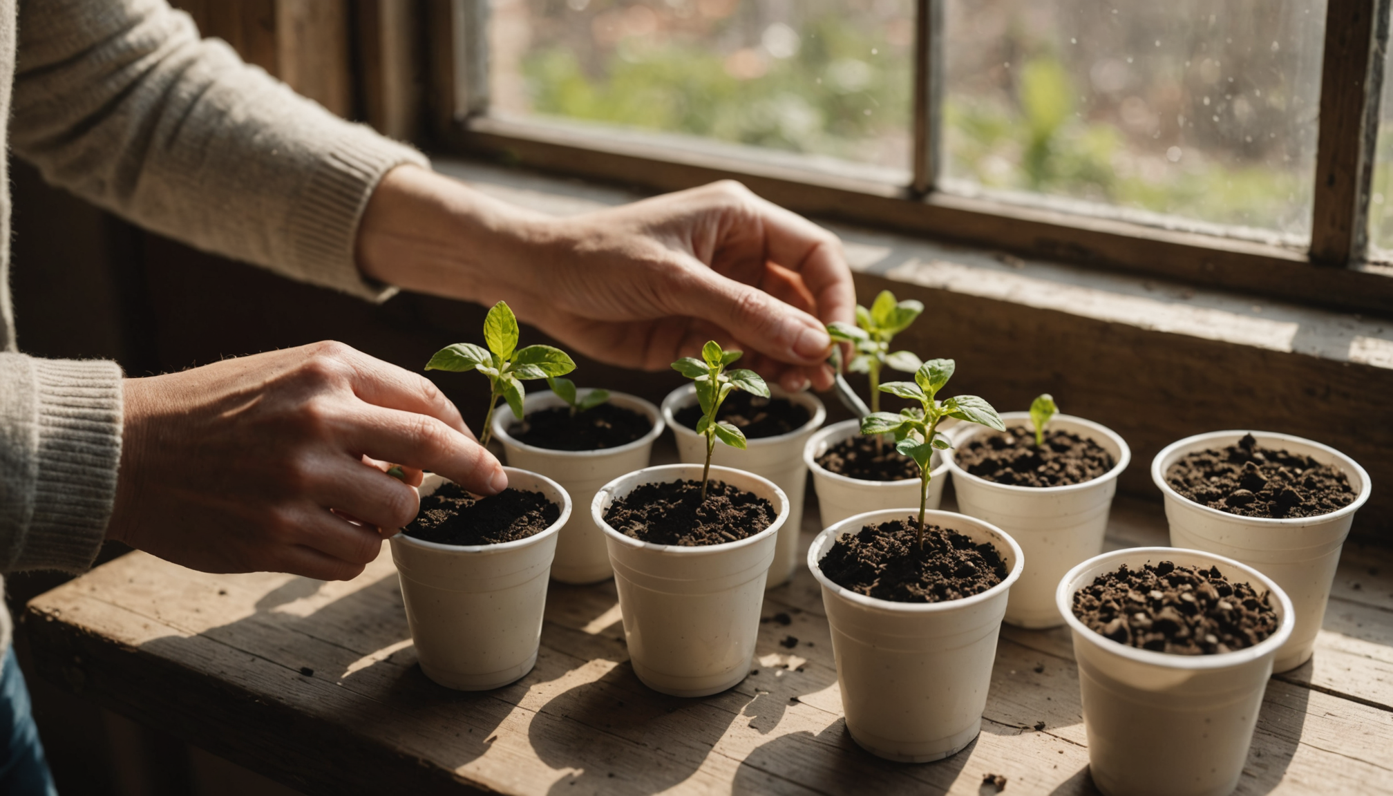Creating a healthful garden space on a budget