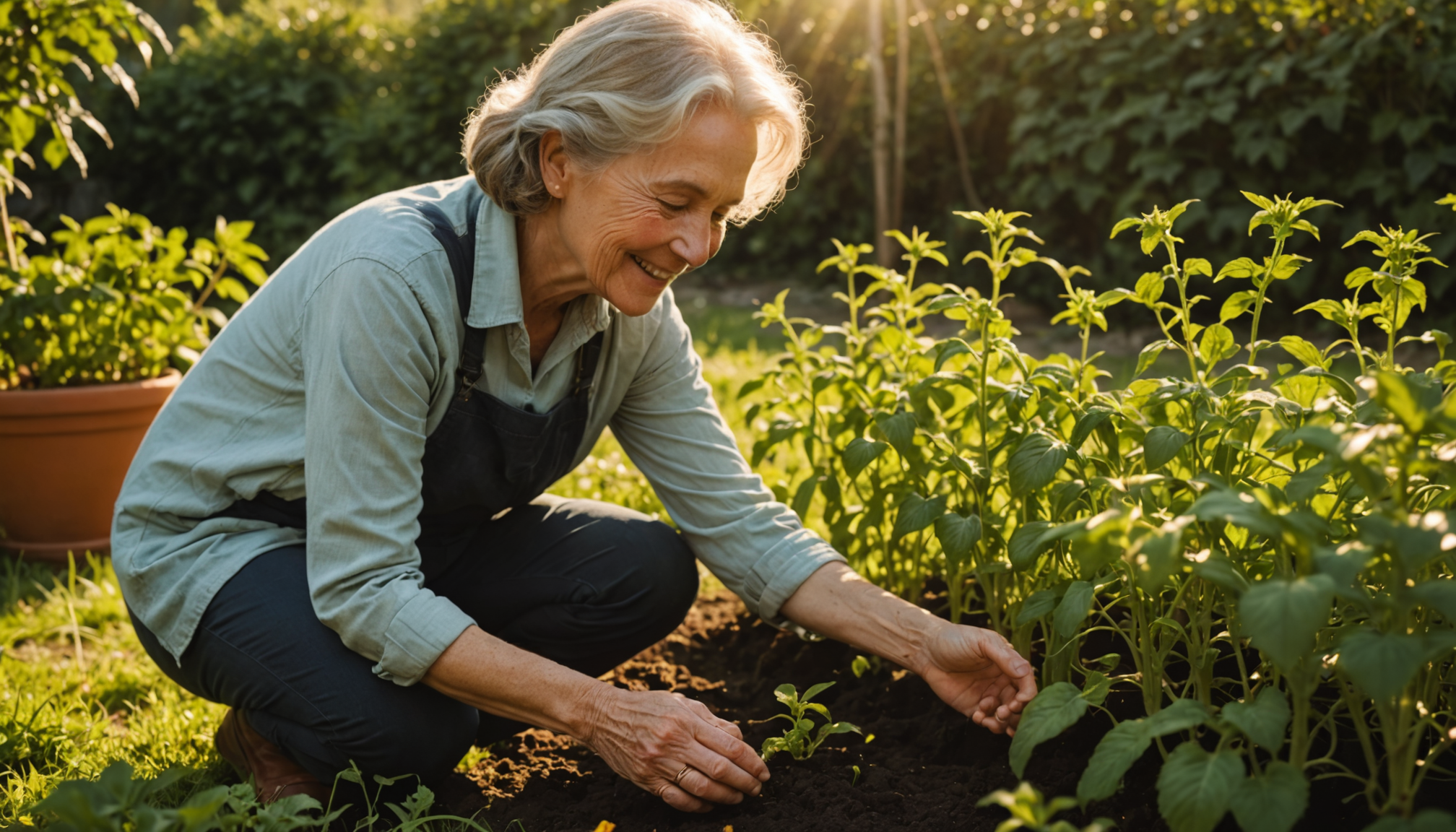 Personal wellness through vegetable cultivation